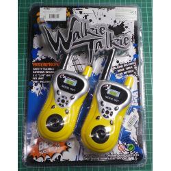 Children's walkie-talkies, set of 2, ~100 meter range