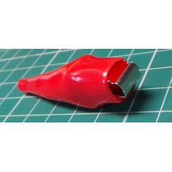 10A terminal insulated red l45mm + insulation