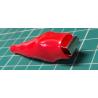Clip, Sprung loaded, 10A, Red Insulation, 45mm
