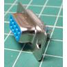 D Type, 9-pin, Female, Solder Bucket