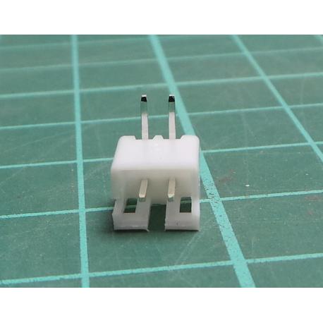 JST PH 2.0 2P pin Header 2.0mm male material PH2.0 2mm Connectors Leads PH-AW Curved pins