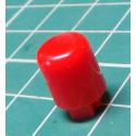 Button for microswitch, for 4x4mm mounts, Red