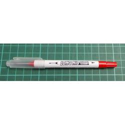 Fine Tip Permanent marker, 20mm Double-Tip, Red