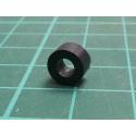 Plastic Standoff / Spacer, F-F, 3.2mm bore, 4mm board height