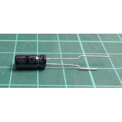 Capacitor, Electrolytic, 1uF, 63V