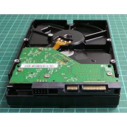 Complete Disk, PCB: 2060-701640-002 Rev A, WD5000AAKS, WD Caviar, WD5000AAKS-00V1A0, 500GB, 3.5", SATA