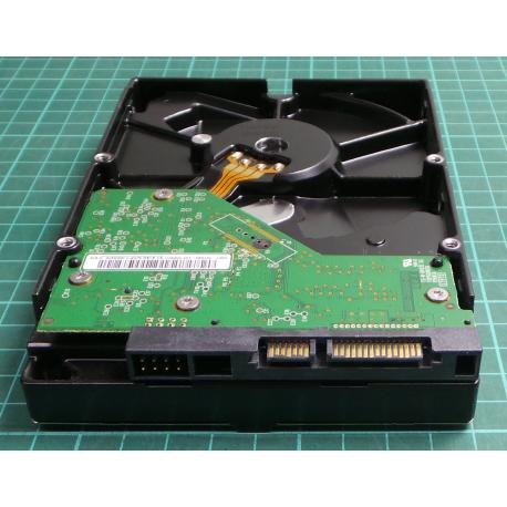 Complete Disk, PCB: 2060-701640-002 Rev A, WD5000AAKS, WD Caviar, WD5000AAKS-00V1A0, 500GB, 3.5", SATA