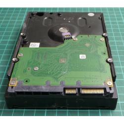 Complete Disk, PCB: 100574451 Rev B, Barracuda 7200.12, ST31000524AS, P/N: 9YP154-304, Firmware: JC4B, 1TB, 3.5", SATA