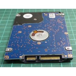 Complete Disk, PCB: 220 0A90351 01, HGST, HTS545050A7E380, Z5K500-500, P/N: 0J23335, 500GB, 2.5", SATA