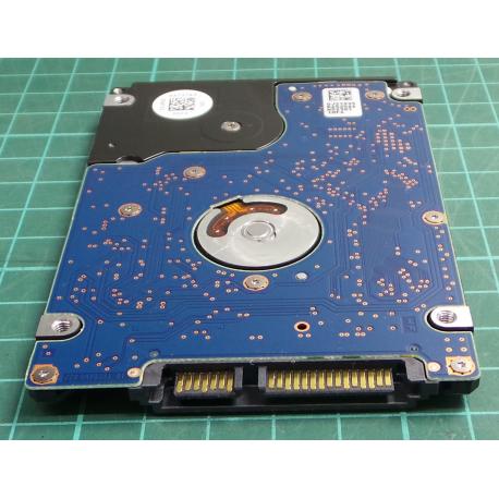 Complete Disk, PCB: 220 0A90351 01, HGST, HTS545050A7E380, Z5K500-500, P/N: 0J23335, 500GB, 2.5", SATA