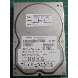 USED, Hard Disk, HITACHI, HDS721616PLAT80, P/N: 0A33538, Desktop, IDE, 160GB