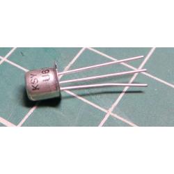 KSY62B transistor NPN 15V / 200 mA spinaci TO18 
