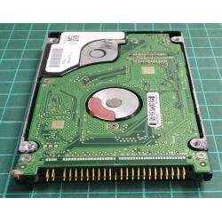 Complete Disk, PCB: 100346102 Rev B, Momentus 5400.2, ST98823A, P/N: 9W3883-504, Firmware: 3.06, 80GB, 2.5", IDE