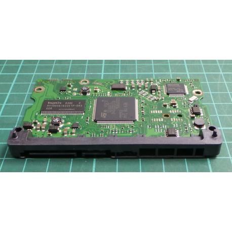 PCB: 100466725 Rev A, Barracuda 7200.11, ST3500320AS, P/N: 9BX154-303, Firmware: SD15, 500GB, 3.5", SATA