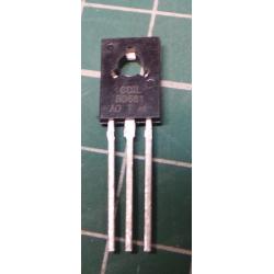 BD681, NPN Transistor, Darlington, 100V, 4A, 40W, TO126, 1MHz