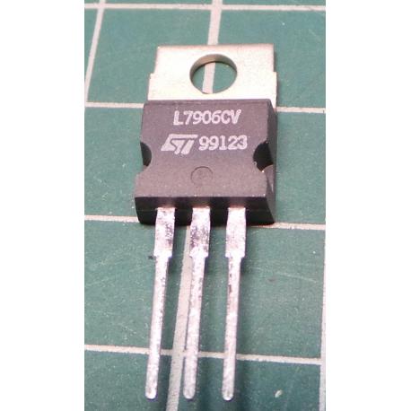 7906 stab. 6V / 1.5A TO220 