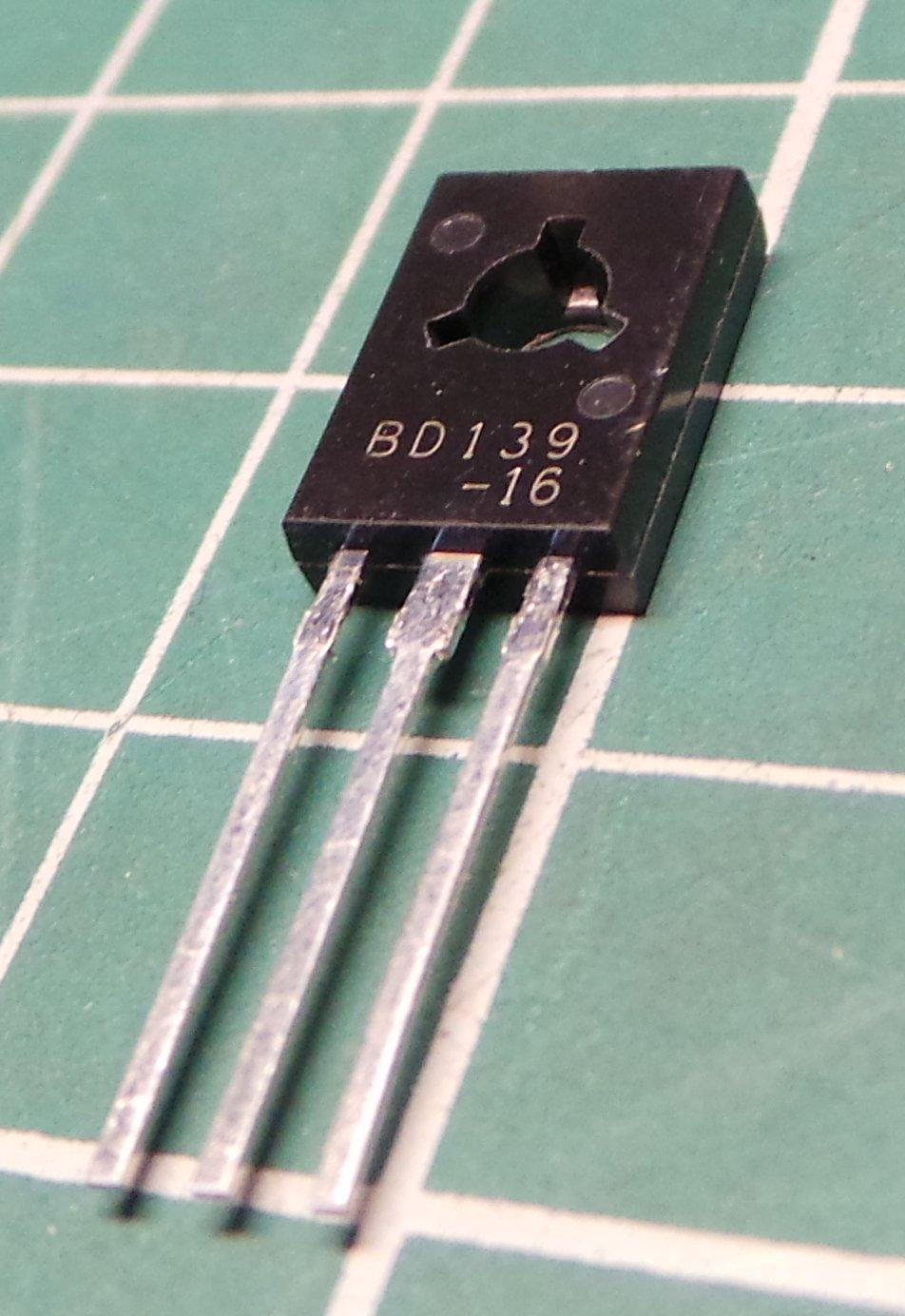 20 Piezas Bd139 Transistor Npn 1,5 a 211 To126 Nueva Buena Calidad