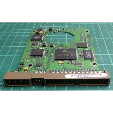 PCB: 402701-004 Rev B, Medalist 6422, ST36422A, P/N: 9L4007-303, Firmware: 3.02, 6.4GB, 3.5" IDE