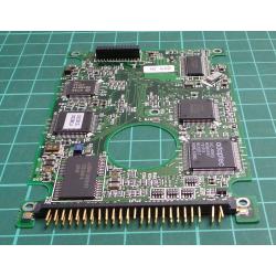PCB: B36017111 FKN3BA, TOSHIBA, MK2104MAV, HDD2718 B ZE01 T, 2.2GB, 2.5", IDE
