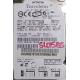 CHIP: 21R4255-J41101B-X5P432-2ZP1, HITACHI, HTS424040M9AT00, P/N: 13G1132, 40GB, 2.5", IDE