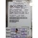 CHIP: 0A25357-DA1048D-I0a545-P5GC, HTS424040M9AT00, HITACHI, P/N: 13G1132, 40GB, 2.5", IDE