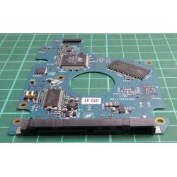 PCB: G002217A, MK1646GSX, HDD2D92-E UK01 S, TOSHIBA, 160GB, 2.5", SATA