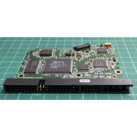 PCB: 2060-001102-003 Rev A, WD800, WD Caviar, WD800JB-00CRA1, 80GB, 3.5", IDE