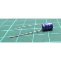 Capacitor, 68uF, 10V, Electrolytic, Ø5x7mm, 5mm Pitch