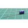 Kondenzátor: elektrolytický, THT, 68uF, 10VDC, Ø5x7mm, Rozteč: 5mm