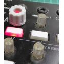 Grey, Open Centre Knob, for LED lit potentiometer shafts (Fits Korg Volca e.t.c.), 3D Printed in ABS