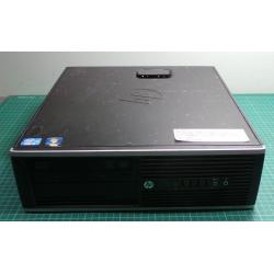 USED PC,HP Compaq 6200 PRO SFF,i5-2500@3.3GHZ,2GB,120GB SSD,Intel Graphics,windows 7 PRO sticker , U/N: user, P/W/ password