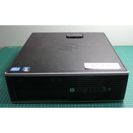 USED PC,HP Compaq 6200 PRO SFF,i5-2500@3.3GHZ,2GB,120GB SSD,Intel Graphics,windows 7 PRO sticker , U/N: user, P/W/ password