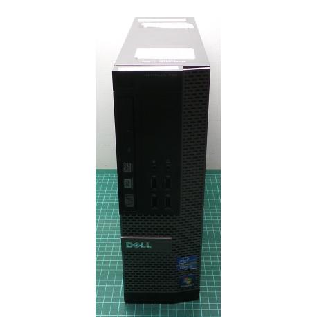 USED PC,DELL Optiplex 790,i3-2100@3.1GHZ 4GB,128GB SSD,Intel graphics, windows 7 PRO sticker, U/N: user, P/W: password