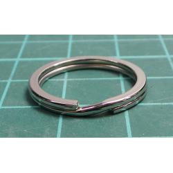 Keyring Blank Split Circle, 20mm Diameter