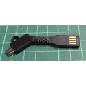 Keyring USB Cable, USB A to Micro USB, Charge and Data