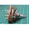 Rotary switch, 2Pole, 6 Position, 250V, 0.3A