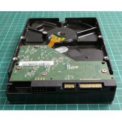 Complete Disk, PCB: 2060-771640-003 Rev A, WD5000AVDS, WD AV-GP, WD5000AVDS-73U7B1, 500GB, 3.5", SATA