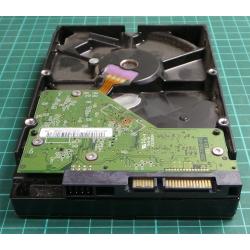 Complete Disk, PCB: 2060-771640-003 Rev A, WD5000AAKX, WD Blue, WD5000AAKX-60U6AA0, 500GB, 3.5", SATA