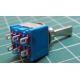 Toggle switch ON-ON 2pol.250V / 3A mini-hole 6 mm 