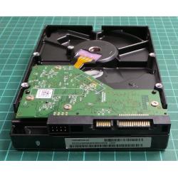 Complete Disk, PCB: 2060-771640-003, Rev A, WD5000AAKX, WD Blue, WD5000AAKX-22ERMA0, 500GB, 3.5", SATA