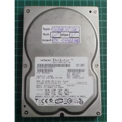 USED, Hard Disk, HITACHI, HDS721616PLAT80, P/N: 0A34395, Desktop, IDE, 160GB