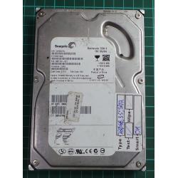 USED, Hard Disk, Seagate, Barracuda 7200.9, ST3160812AS, P/N: 9BD132-021, Firmware: 3.AHL, Desktop, SATA, 160GB