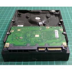 Complete Disk, PCB: 100466725 Rev A, Barracuda 7200.11, ST3500320AS, P/N: 9BX154-303, Firmware: SD1A, 500GB, 3.5", SATA
