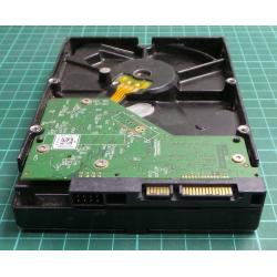Complete Disk, PCB: 2060-771640-003 Rev A, WD5000AVCS, WD AV-GP, WD5000AVCS-6320Y1, 500GB, 3.5", SATA