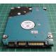 Complete Disk, PCB: G002825A, MK5075GSX, TOSHIBA, HDD2L03 B UL01 T, 500GB, 2.5", SATA