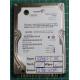 Complete Disk, PCB: 100390531 Rev C, Momentus 5400.3, ST9160821A, P/N: 9S1034-508, Firmware: 3.ALE, 160GB, 2.5", IDE