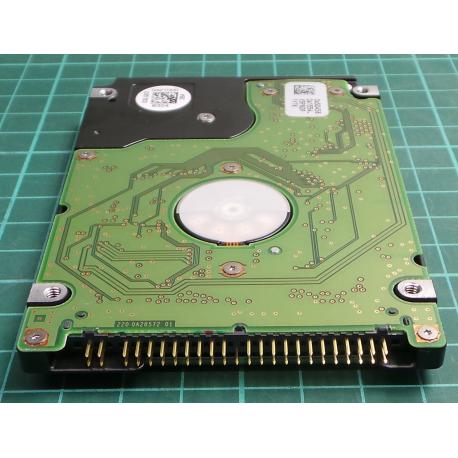 Complete Disk, CHIP: 0A50458-DA1554-X5P829-1YTK, HTS541612J9AT00, HITACHI, P/N: 0A50681, 120GB, 2.5", IDE