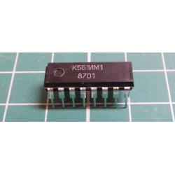 K561IM1 / CD4008 / 4-bit.čítač 