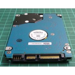 Complete Disk, PCB: G002641A, MK3265GSX, TOSHIBA, HDD2H83 B UL02 B, 320GB, 2.5", SATA
