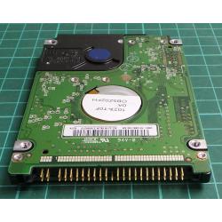 Complete Disk, PCB: 2060-701285-001 Rev A, WD800, WD Scorpio, WD800VE-07HDT0, 80GB, 2.5", IDE